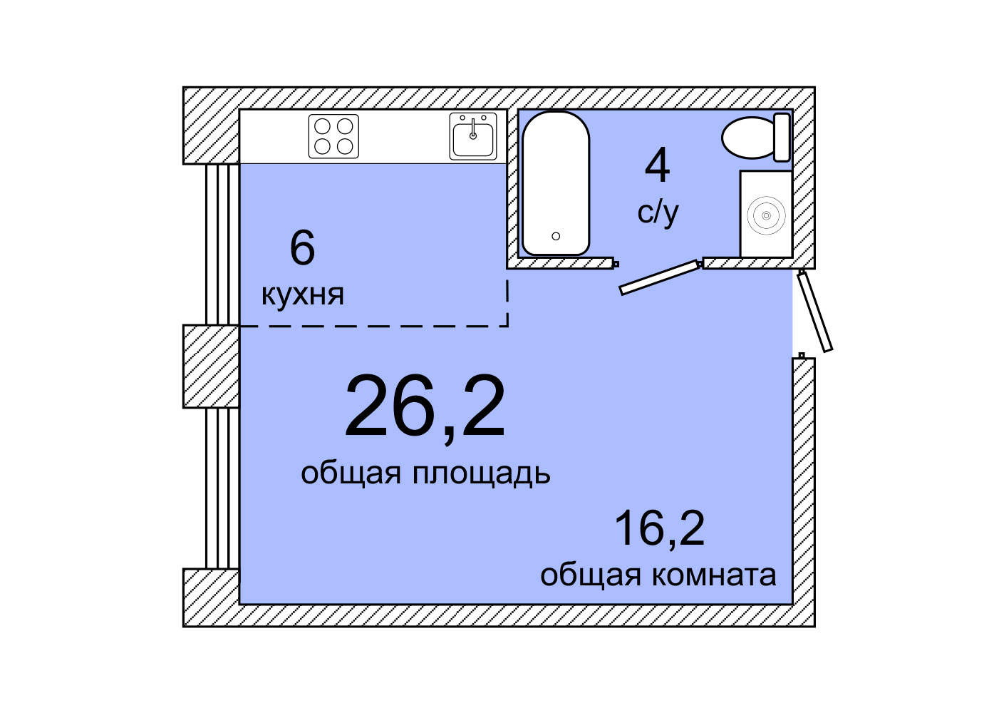 План жилого комплекса